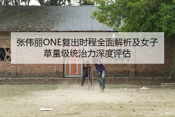 张伟丽ONE复出时程全面解析及女子草量级统治力深度评估